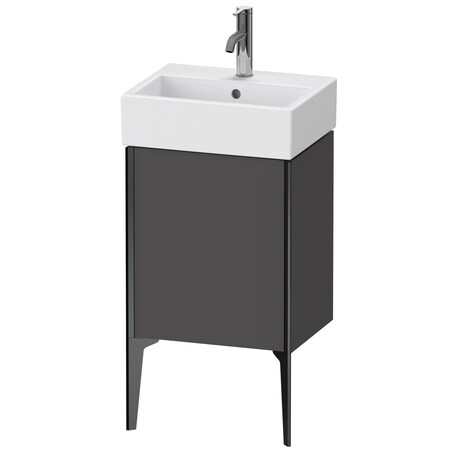 Duravit Xviu Floor Standing Vanity Unit Graphite Matt XV4531LB249